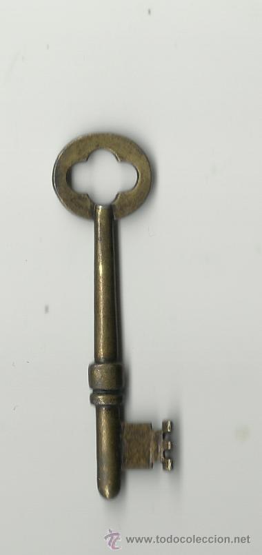 Antig&uuml;edades: Llave de metal de 6,50 cms aproximadamente. - Foto 1