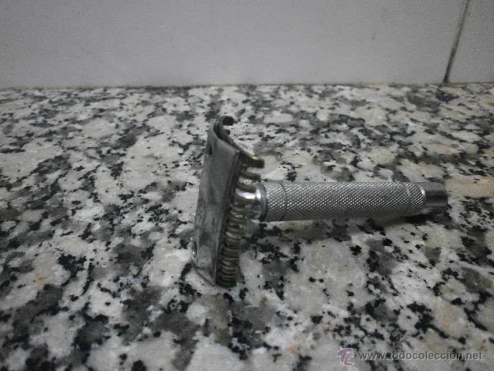 Antig&uuml;edades: MAQUINITA DE AFEITAR MARCA MARAVILLA - Foto 4