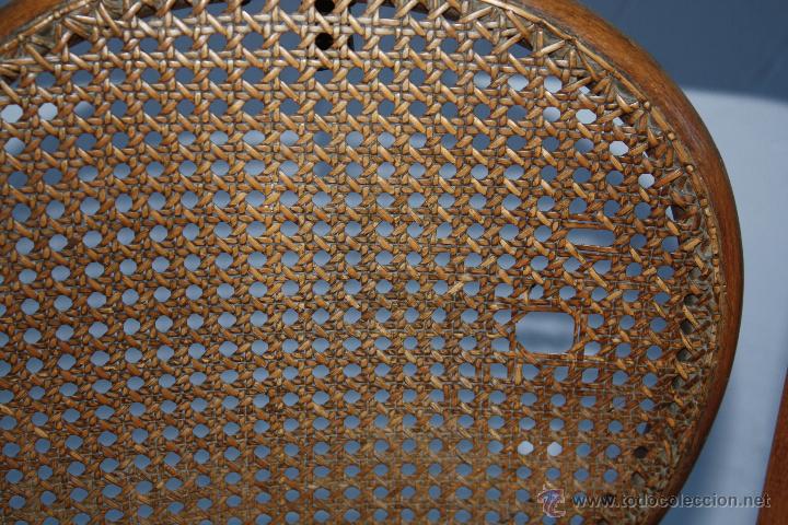 Antig&uuml;edades: ANTIGUO SILL&Oacute;N DE BARBERO ESTILO THONET. - Foto 9
