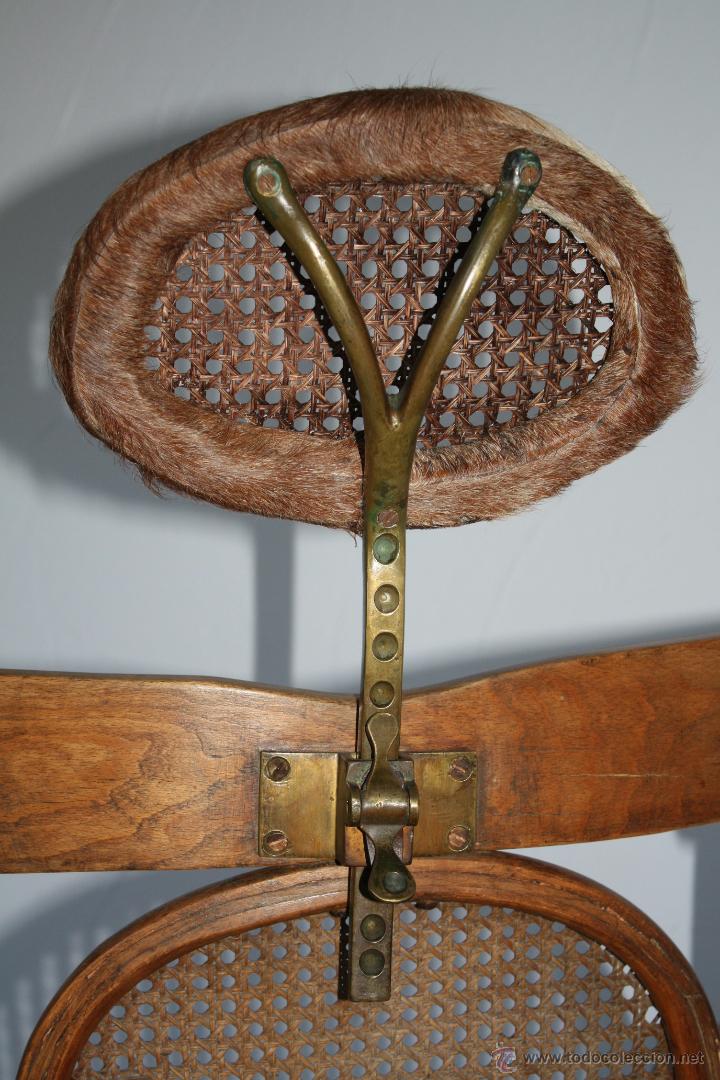 Antig&uuml;edades: ANTIGUO SILL&Oacute;N DE BARBERO ESTILO THONET. - Foto 10