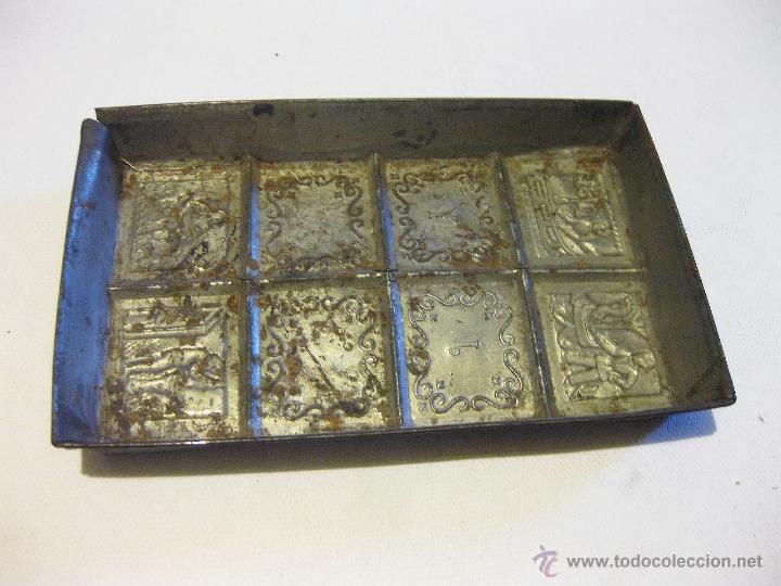Antig&uuml;edades: MOLDE PARA HACER TABLETAS DE CHOCOLATE J Y - Foto 1