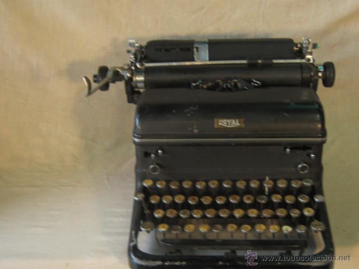 Antig&uuml;edades: MAQUINA DE ESCRIBIR ROYAL MAGIC MARGIN 1937 - Foto 4
