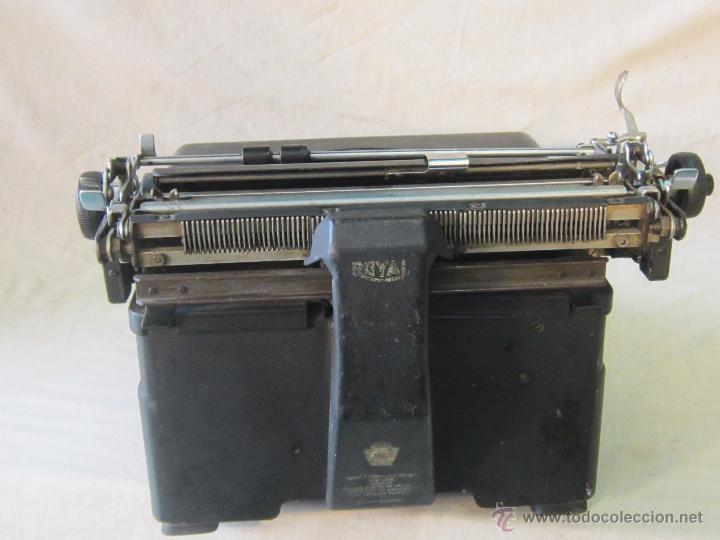 Antig&uuml;edades: MAQUINA DE ESCRIBIR ROYAL MAGIC MARGIN 1937 - Foto 8