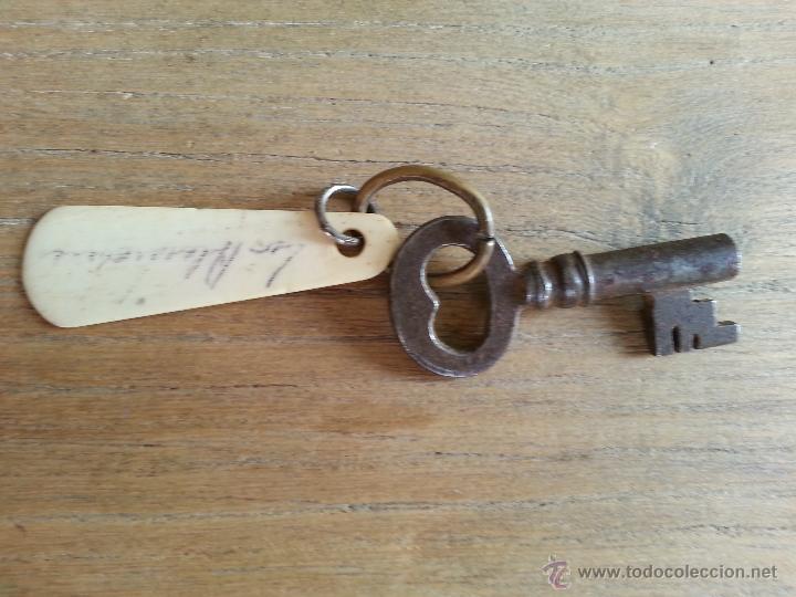 Antig&uuml;edades: ANTIGUA LLAVE DE FORJA 4.50CM - Foto 1