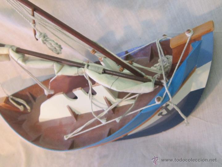 Antig&uuml;edades: BARCO ARTESANAL EN MADERA - Foto 3