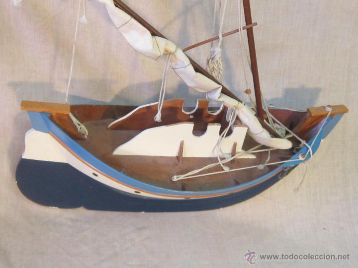 Antig&uuml;edades: BARCO ARTESANAL EN MADERA - Foto 5