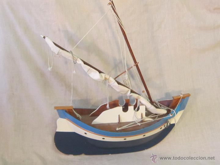 Antig&uuml;edades: BARCO ARTESANAL EN MADERA - Foto 6