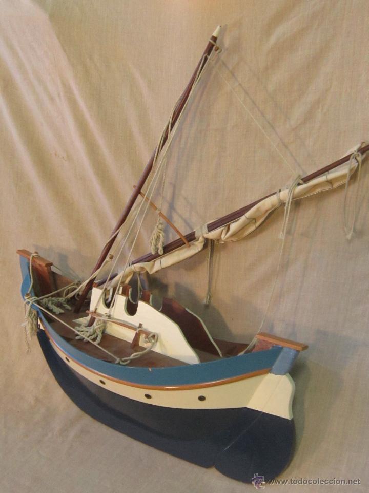 Antig&uuml;edades: BARCO ARTESANAL EN MADERA - Foto 7