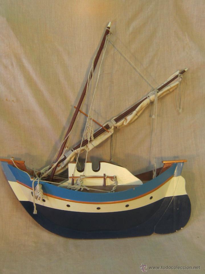 Antig&uuml;edades: BARCO ARTESANAL EN MADERA - Foto 9