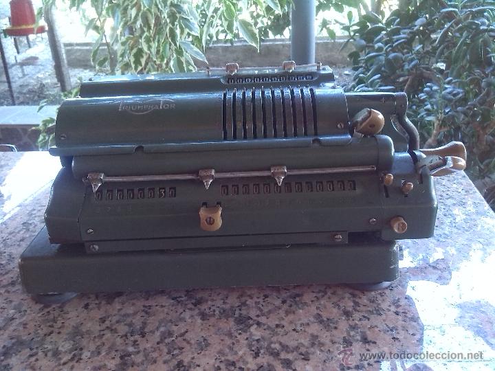 Antig&uuml;edades: antigua calculadora triumphator. - Foto 1