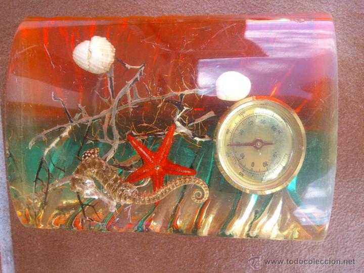 Antig&uuml;edades: METRAQUILATO DEL MAR CON TERMOMETRO - Foto 2