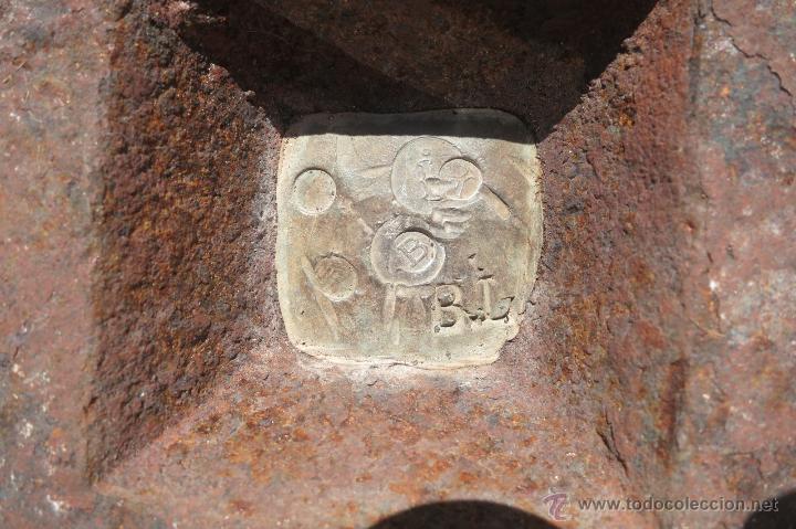 Antig&uuml;edades: pesa de 5 kilos Espa&ntilde;a 1915 - Foto 3