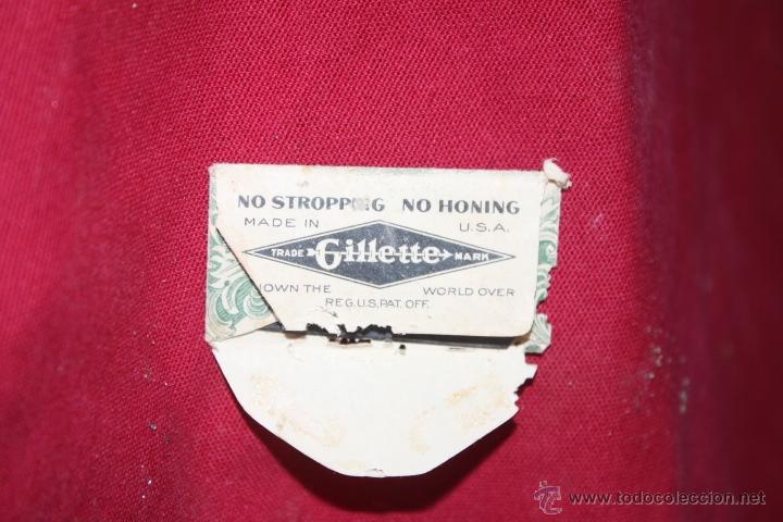 Antig&uuml;edades: CUCHILLA DE AFEITAR ANTIGUA GILLETTE BLADE - Foto 2