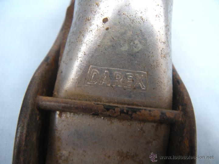 Antig&uuml;edades: CEPILLO DE CARPINTERO MARCA DAREX 110 - Foto 4