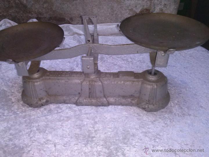 Antig&uuml;edades: ANTIGUA BALANZA O BASCULA - Foto 4