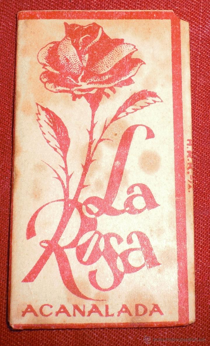 Antig&uuml;edades: Hoja de afeitar,cuchilla la rosa - Foto 1