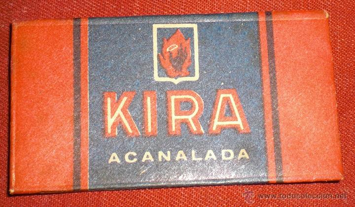 Antig&uuml;edades: Hoja de afeitar,cuchilla kira - Foto 1