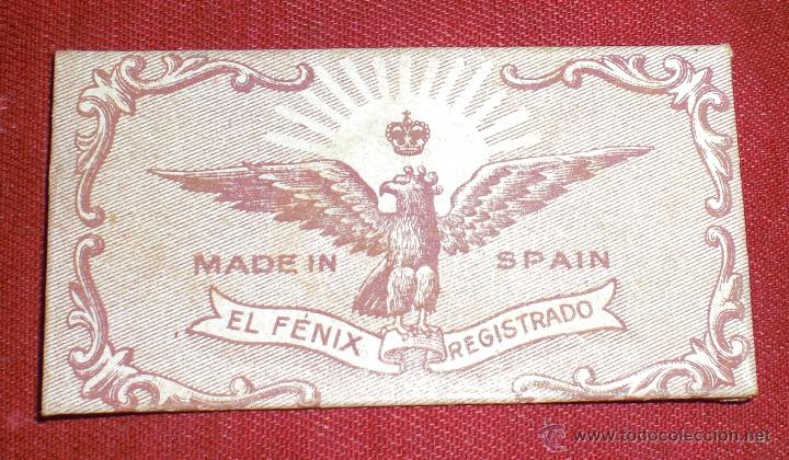 Antig&uuml;edades: Hoja de afeitar,cuchilla el fenix - Foto 1
