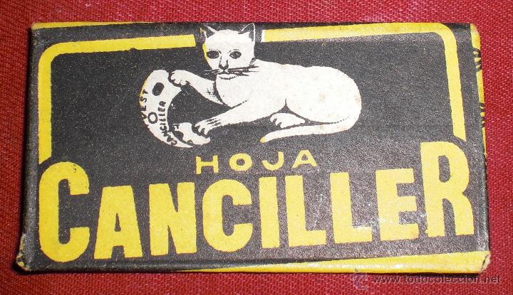 Antig&uuml;edades: Hoja de afeitar,cuchilla canciller - Foto 1