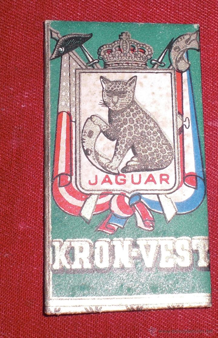 Antig&uuml;edades: Hoja de afeitar,cuchilla kron vest - Foto 1