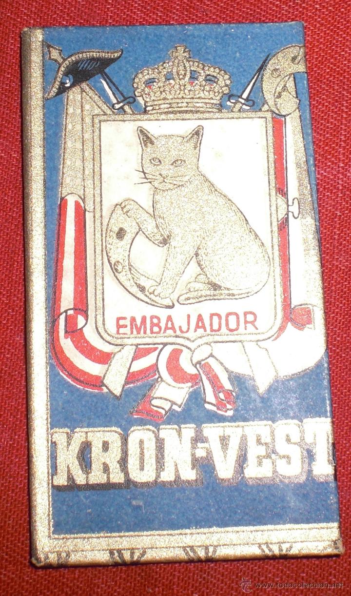 Antig&uuml;edades: Hoja de afeitar,cuchilla kron vest - Foto 1