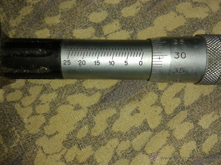 Antig&uuml;edades: HERRAMIENTAS MECANICA DE PRECISI&Oacute;N EN CAJA DE MADERA ORIGINAL - Foto 3