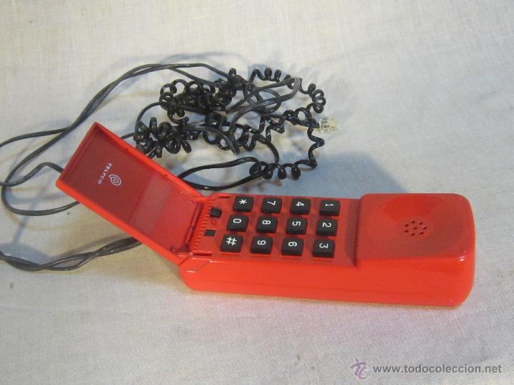 Tel&eacute;fonos: telefono rojo telyco benjamin a&ntilde;os 70 - Foto 1
