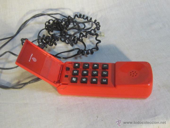 Tel&eacute;fonos: telefono rojo telyco benjamin a&ntilde;os 70 - Foto 3