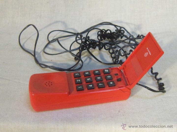 Tel&eacute;fonos: telefono rojo telyco benjamin a&ntilde;os 70 - Foto 5
