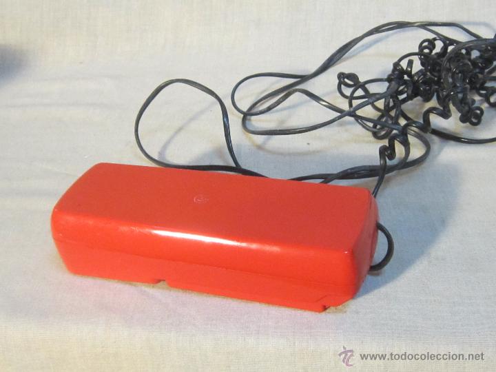 Tel&eacute;fonos: telefono rojo telyco benjamin a&ntilde;os 70 - Foto 6