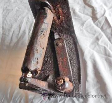 Antig&uuml;edades: PLANCHA DE HIERRO A CARBON - Foto 5
