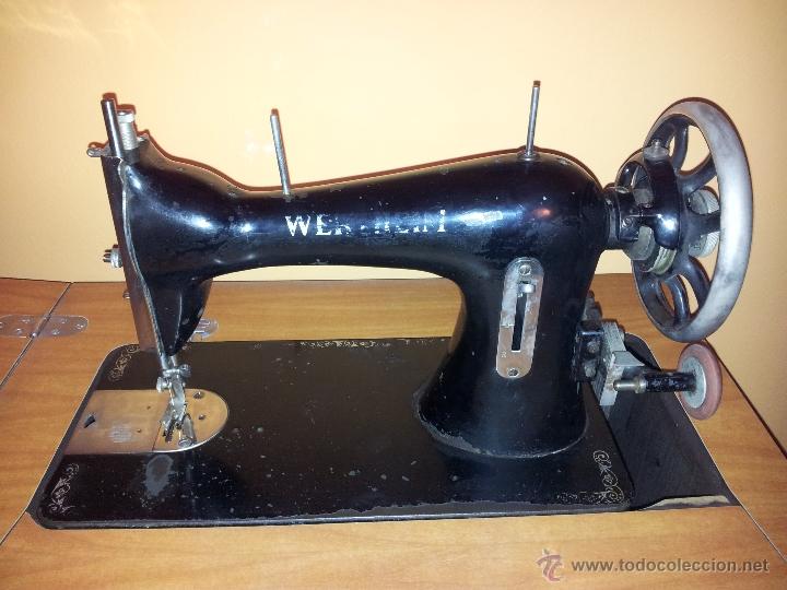 mueble maquina de coser wertheim - Compra venta en todocoleccion