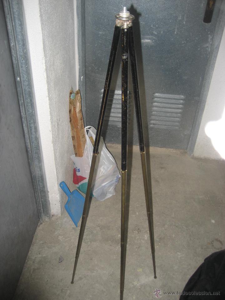 Antig&uuml;edades: TRIPODE ANTIGUO EXTENSIBLE - Foto 4