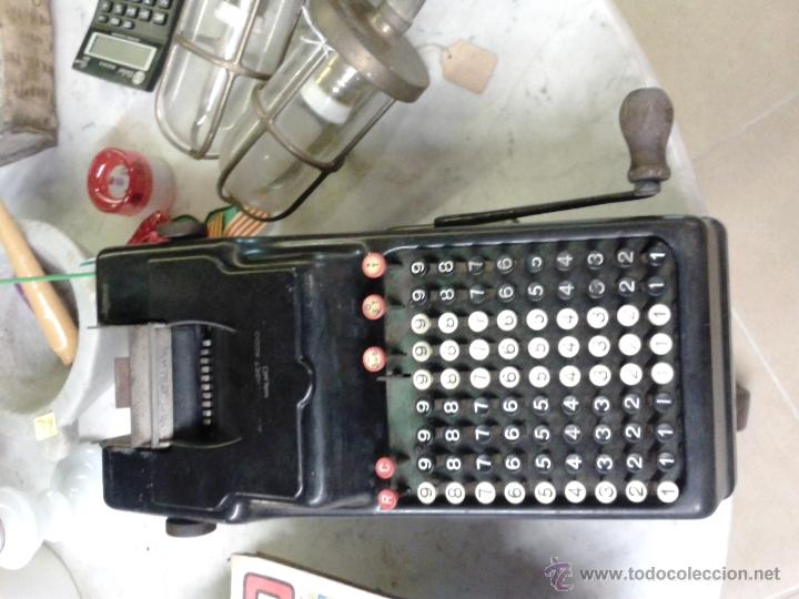 Antig&uuml;edades: CALCULADORA MECANICA ADDO MOD. 6 - Foto 4