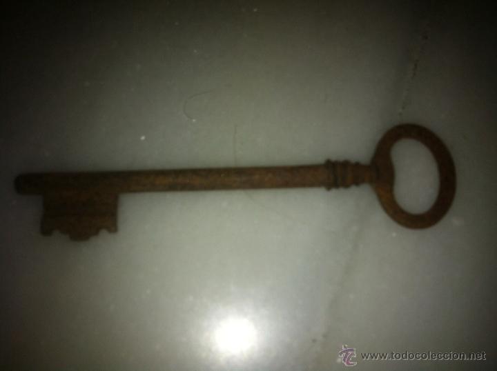 Antig&uuml;edades: LLAVE ANTIGUA 11 cm - Foto 1