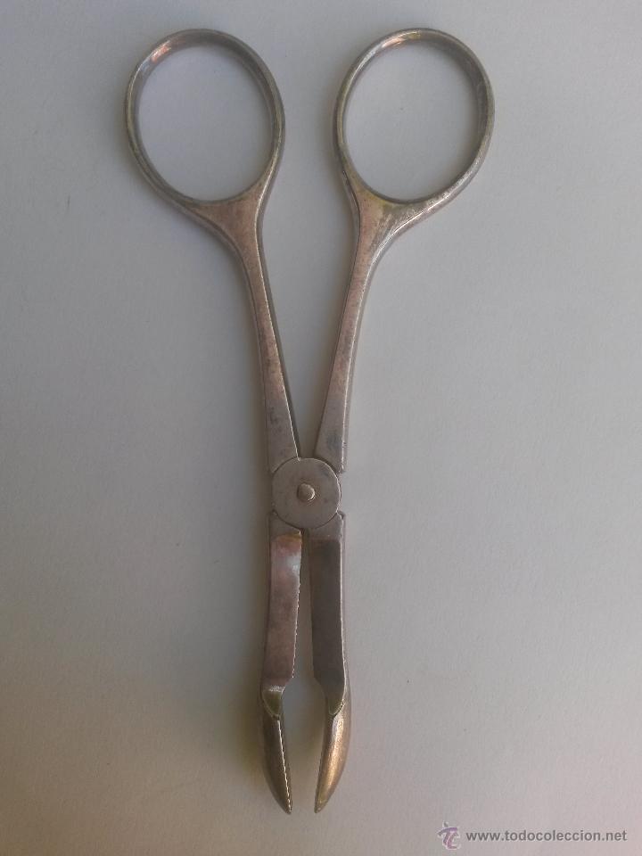 Antig&uuml;edades: Pinza tijera de 11,3 cms - Foto 3