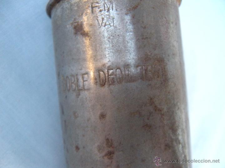 Antig&uuml;edades: ANTIGUA MEDIDA DOBLE DECILITRO - Foto 3
