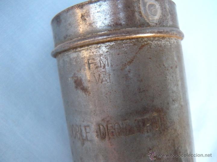 Antig&uuml;edades: ANTIGUA MEDIDA DOBLE DECILITRO - Foto 4