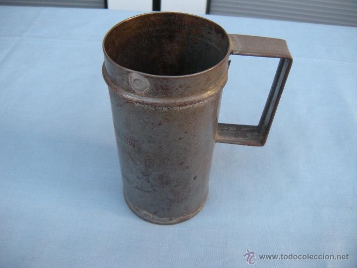 Antig&uuml;edades: ANTIGUA MEDIDA DOBLE DECILITRO - Foto 6