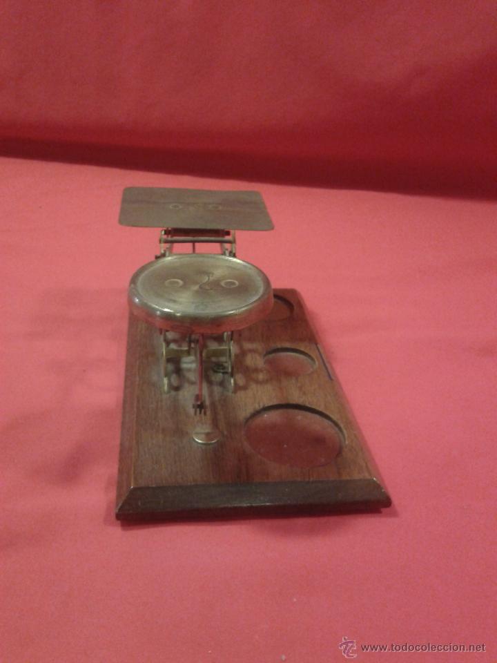 Antig&uuml;edades: B&aacute;scula pesacartas inglesa - Foto 7