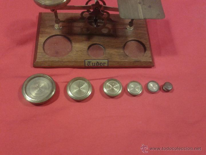 Antig&uuml;edades: B&aacute;scula pesacartas inglesa - Foto 8