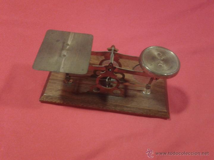 Antig&uuml;edades: B&aacute;scula pesacartas inglesa - Foto 9