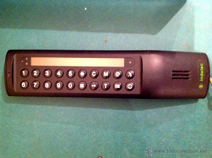 Tel&eacute;fonos: Antiguo tel&eacute;fono con malet&iacute;n en piel funciona - Foto 5