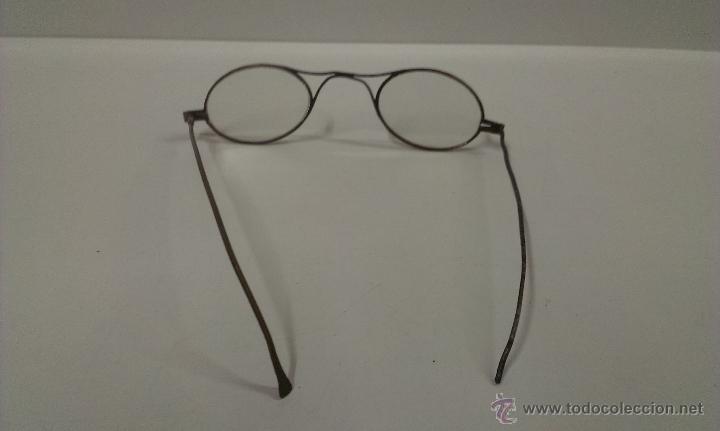 Antig&uuml;edades: MUY ANTIGUAS GAFAS . FUNDA DE MADERA ORIGINAL - Foto 5