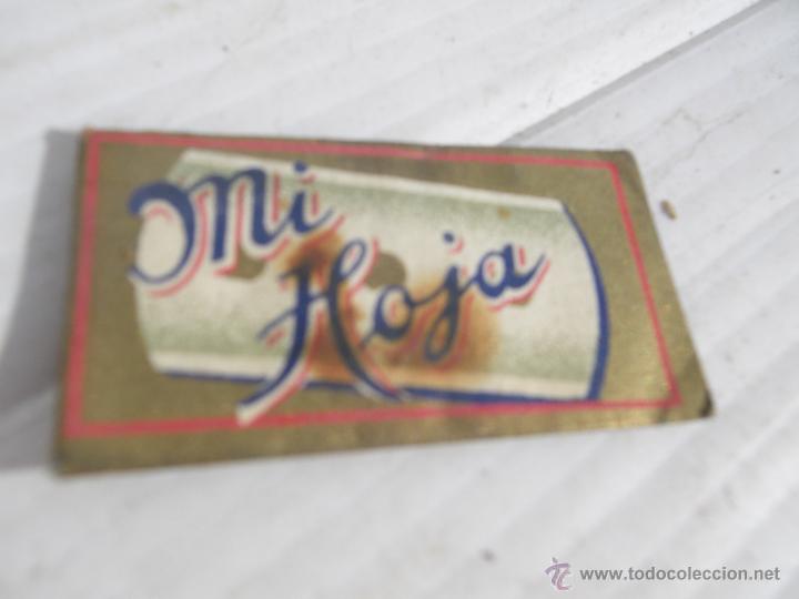 Antig&uuml;edades: ANTIGUA HOJA DE AFEITAR ,,,  MI HOJA - Foto 1
