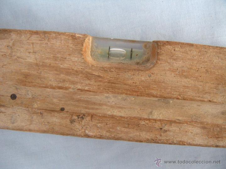 Antig&uuml;edades: NIVEL DE MADERA - Foto 4