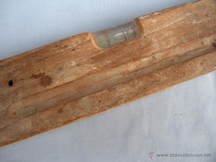 Antig&uuml;edades: NIVEL DE MADERA - Foto 5