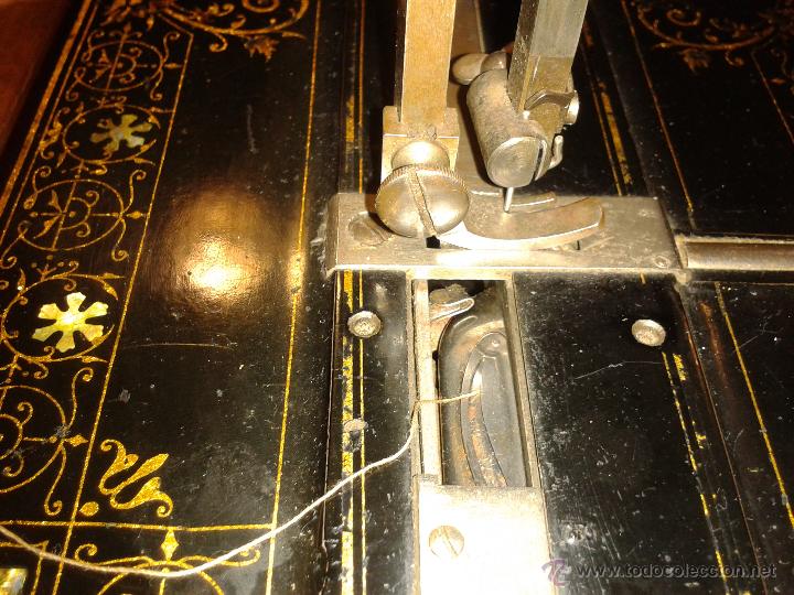 Antig&uuml;edades: M&aacute;quina de coser Frister&Rossmann - Foto 2