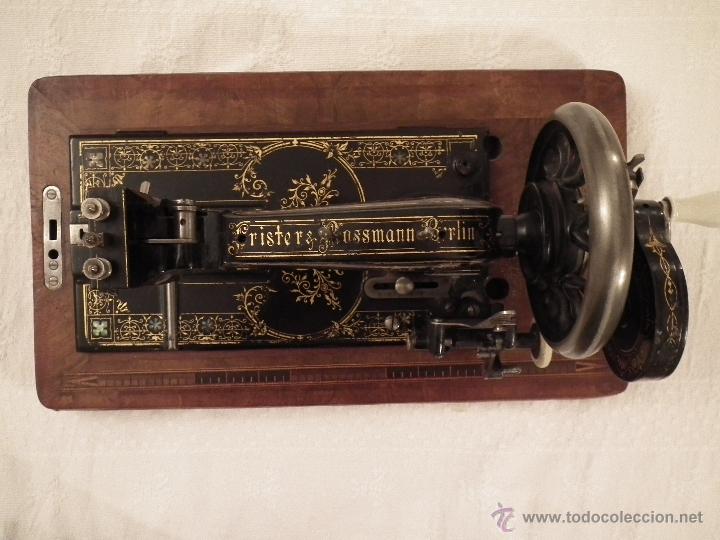 Antig&uuml;edades: M&aacute;quina de coser Frister&Rossmann - Foto 10