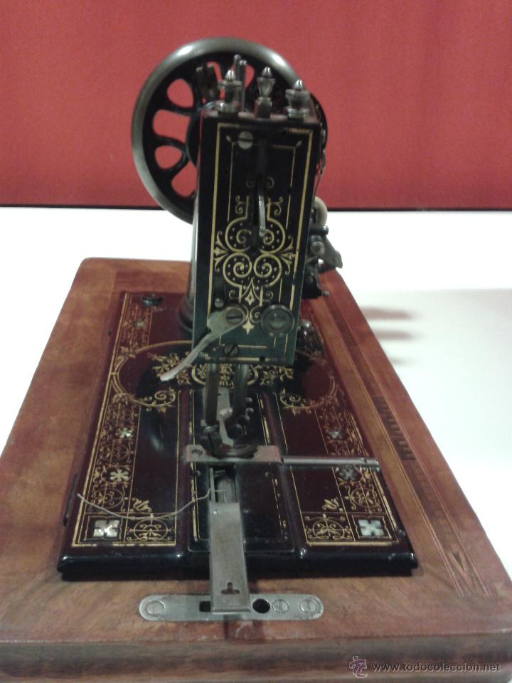 Antig&uuml;edades: M&aacute;quina de coser Frister&Rossmann - Foto 11